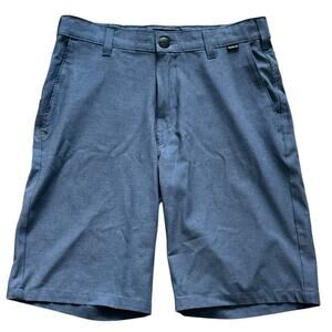 HURLEY Boys Blue Performance Shorts Large 14/16 EUC
